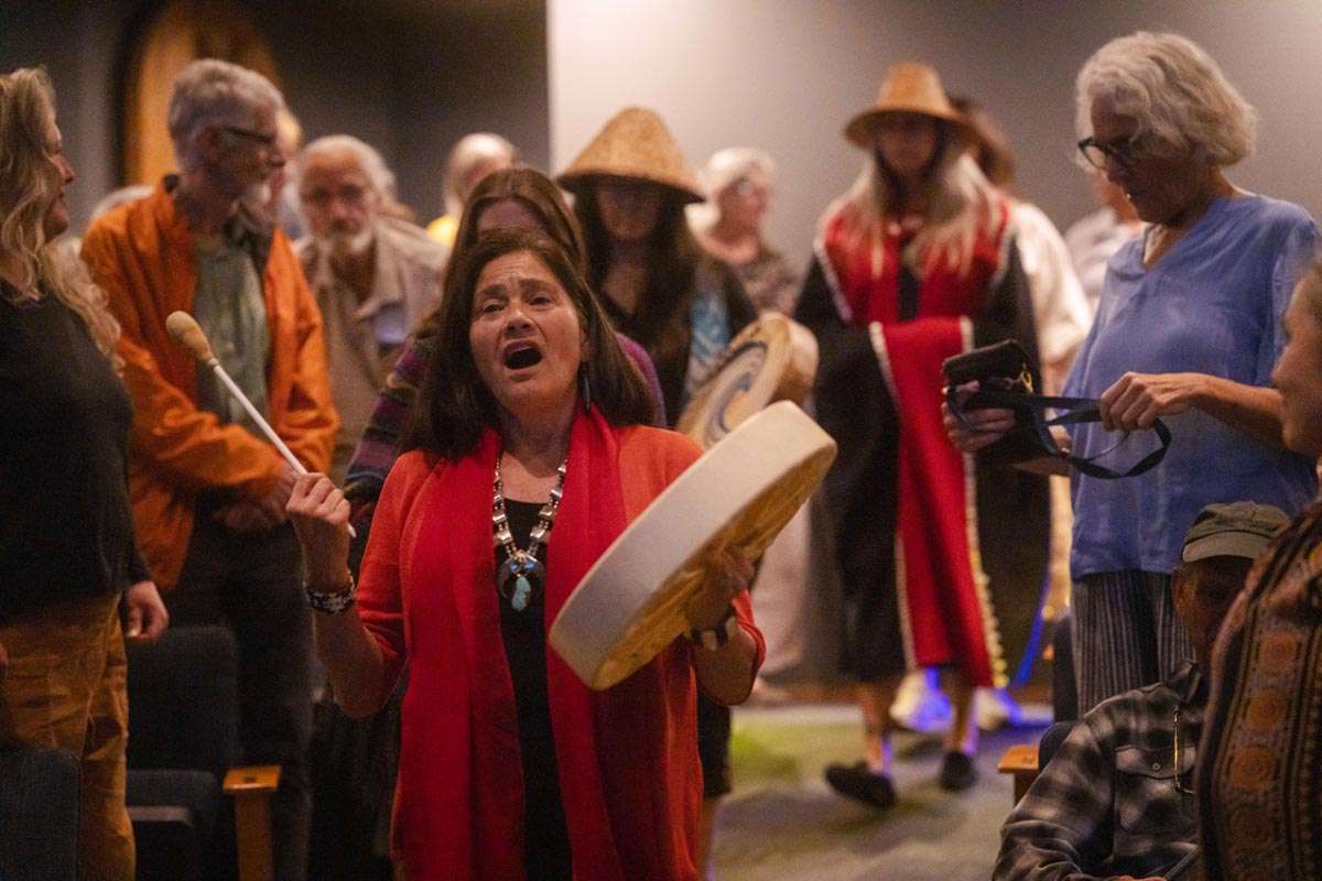 The procession