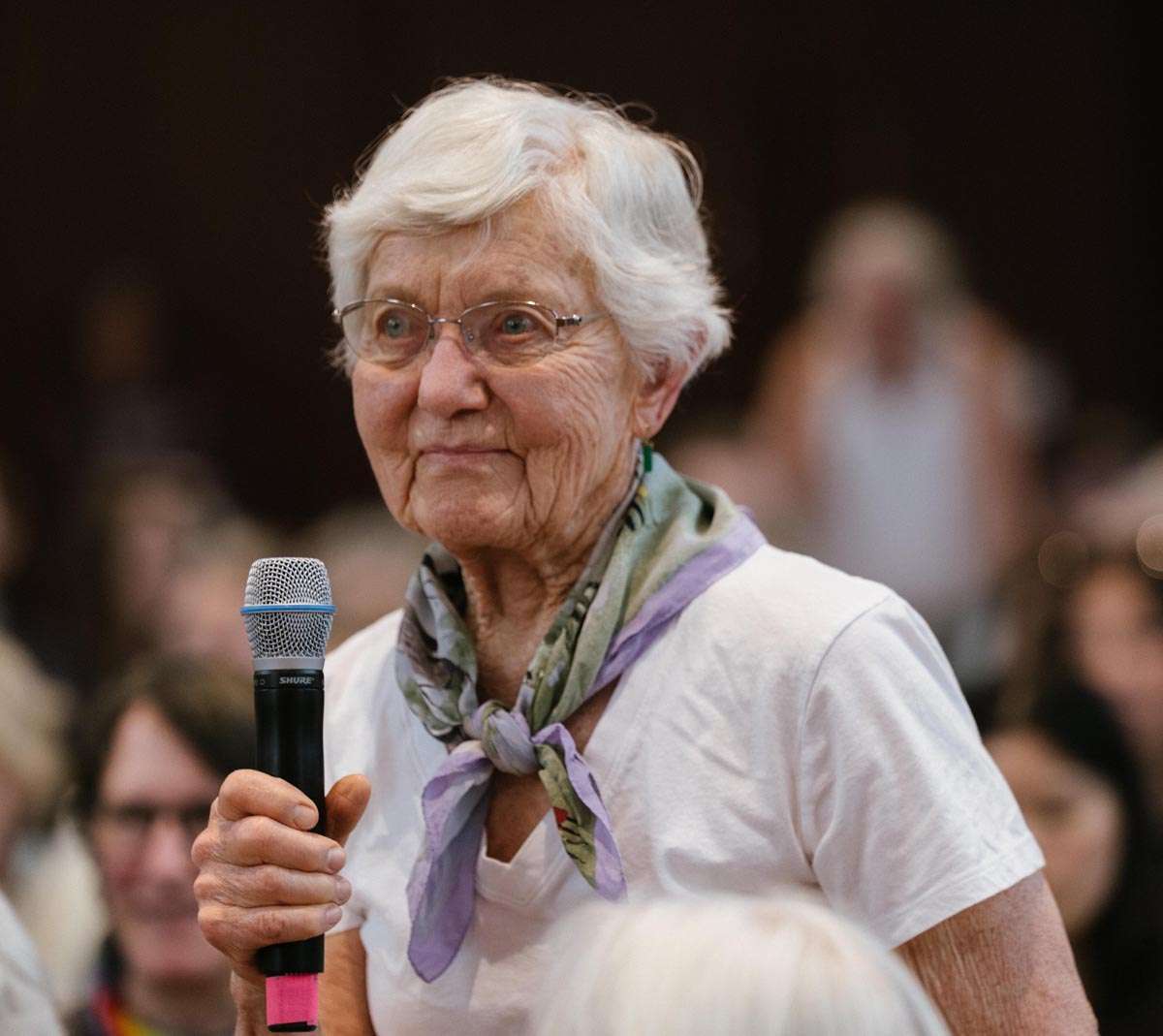 Audience elder witness