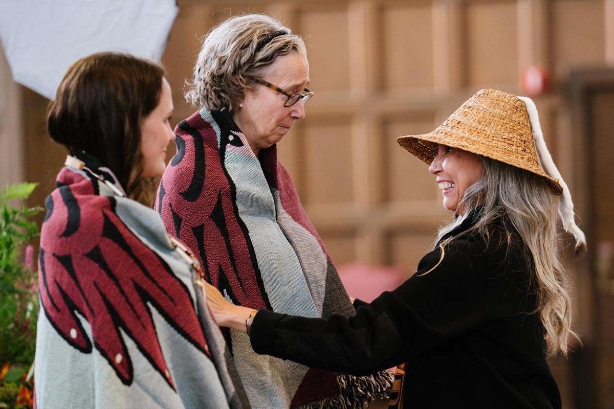 Wrappeed Witnesses Annapatrice Johnson and Lynda Mapes